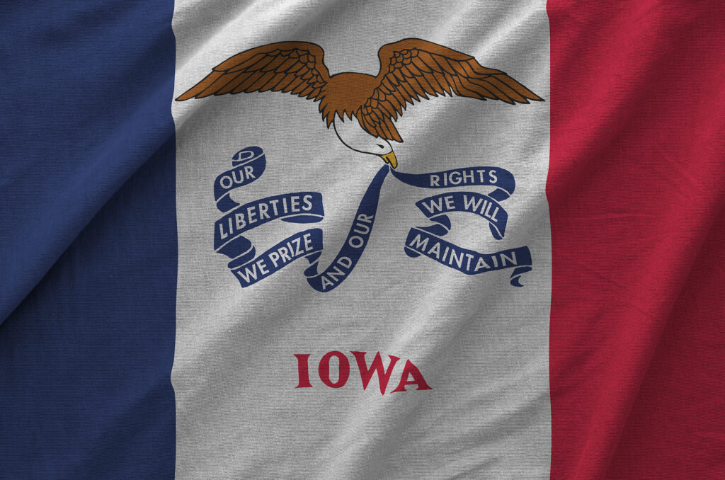 bg iowa flag